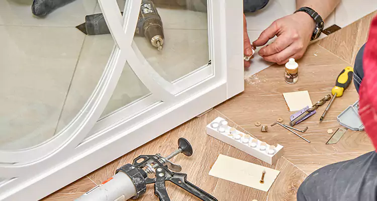 Interior Patio Door Casing Repair in Ormond Beach, FL