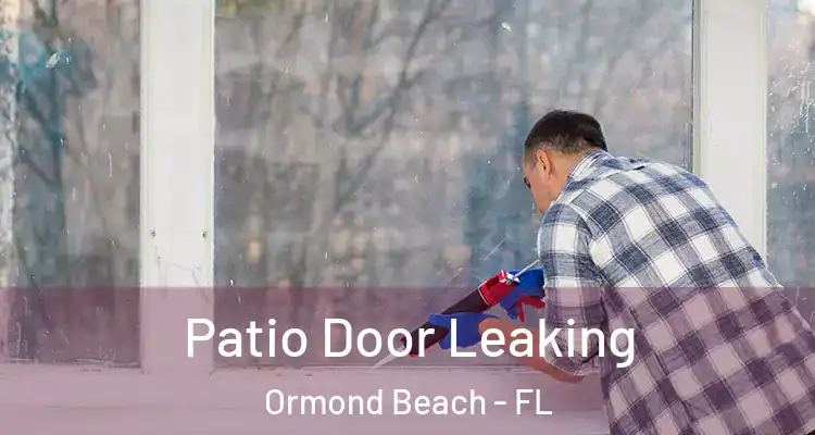 Patio Door Leaking Ormond Beach - FL