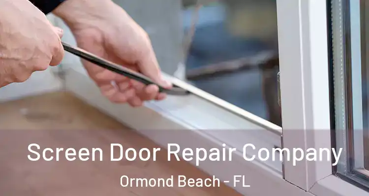 Screen Door Repair Company Ormond Beach - FL